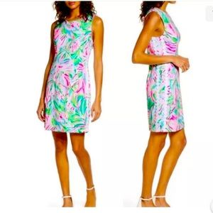 NWT Lilly Pulitzer Mila Knit Stretch Dress. Croc my world. Sz2.